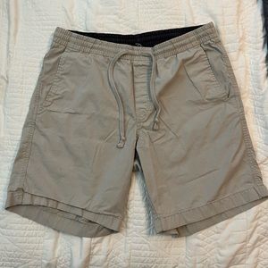 Chaps Pull On Khaki Shorts